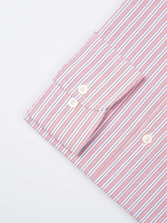 Multi Color Striped, Elite Edition, French Collar Men’s Formal Shirt (FS-811)