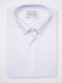 Light Purple Self Striped, Executive Series, French Collar Men’s Formal Shirt (FS-839)