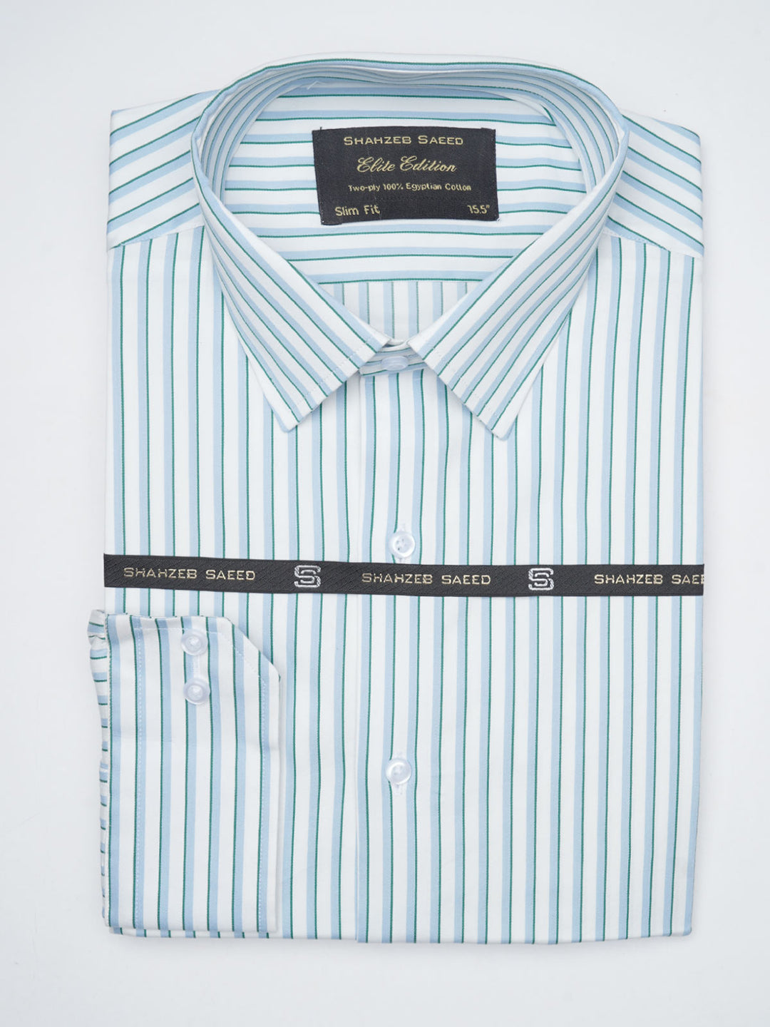 Multi Color Striped, Elite Edition, French Collar Men’s Formal Shirt  (FS-843)