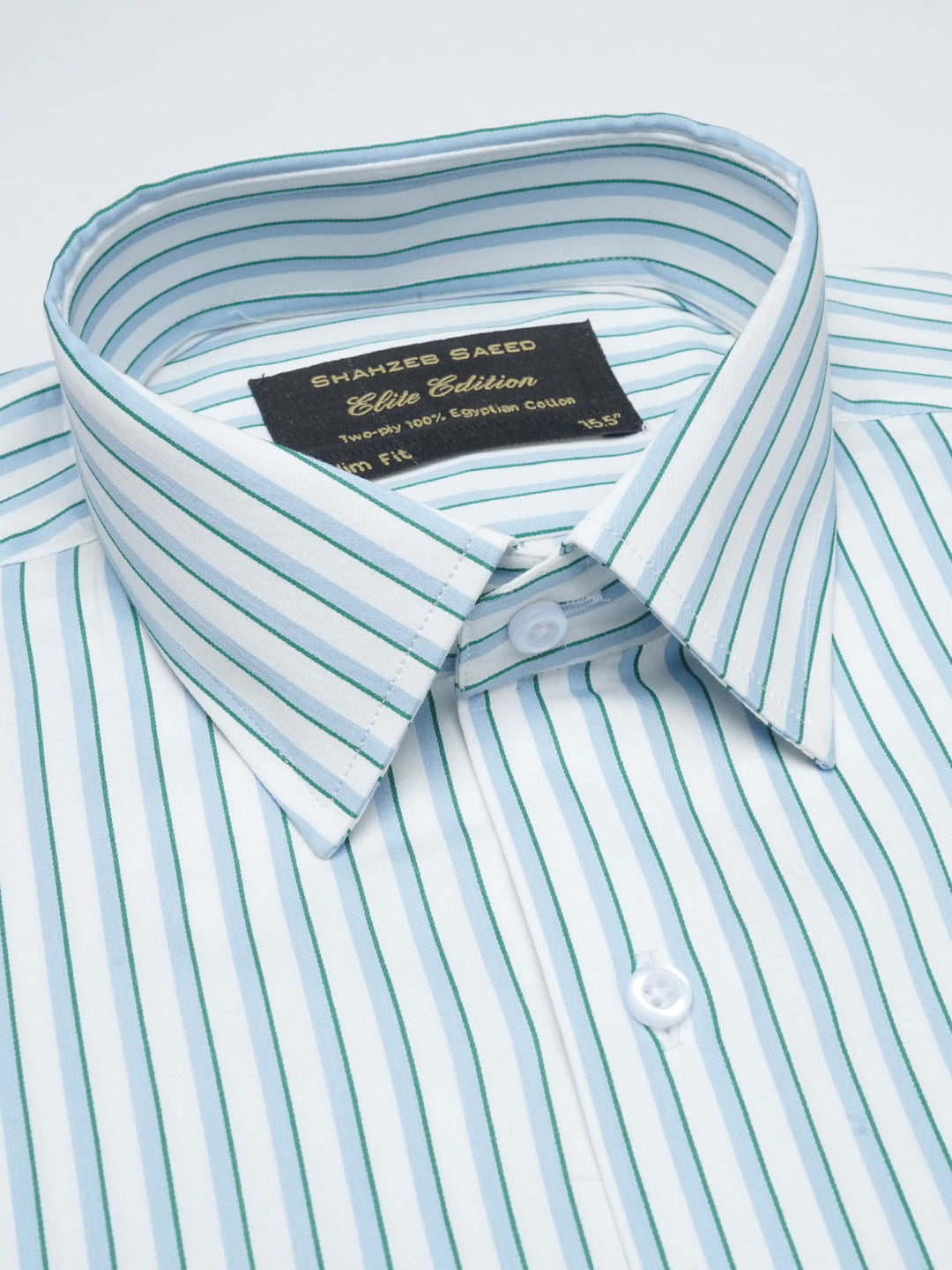 Multi Color Striped, Elite Edition, French Collar Men’s Formal Shirt  (FS-843)