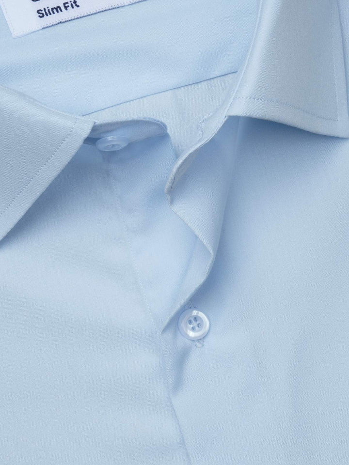 Light Blue Plain, Executive Series, French Collar Men’s Formal Shirt (FS-899)