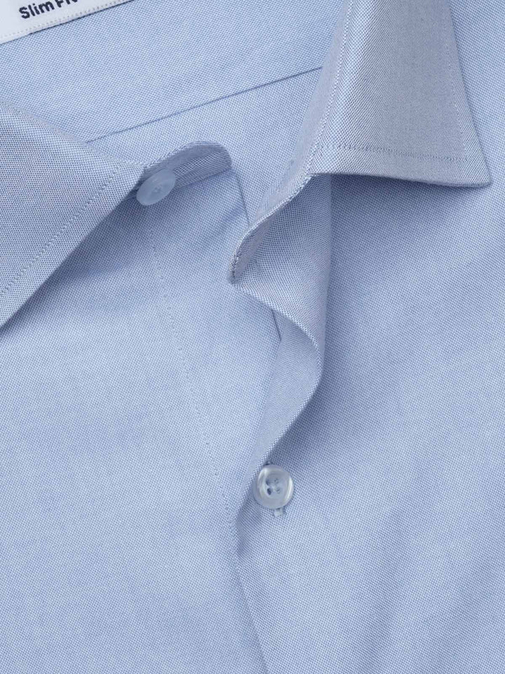 Light Blue Self, Executive Series, French Collar Men’s Formal Shirt (FS-904)