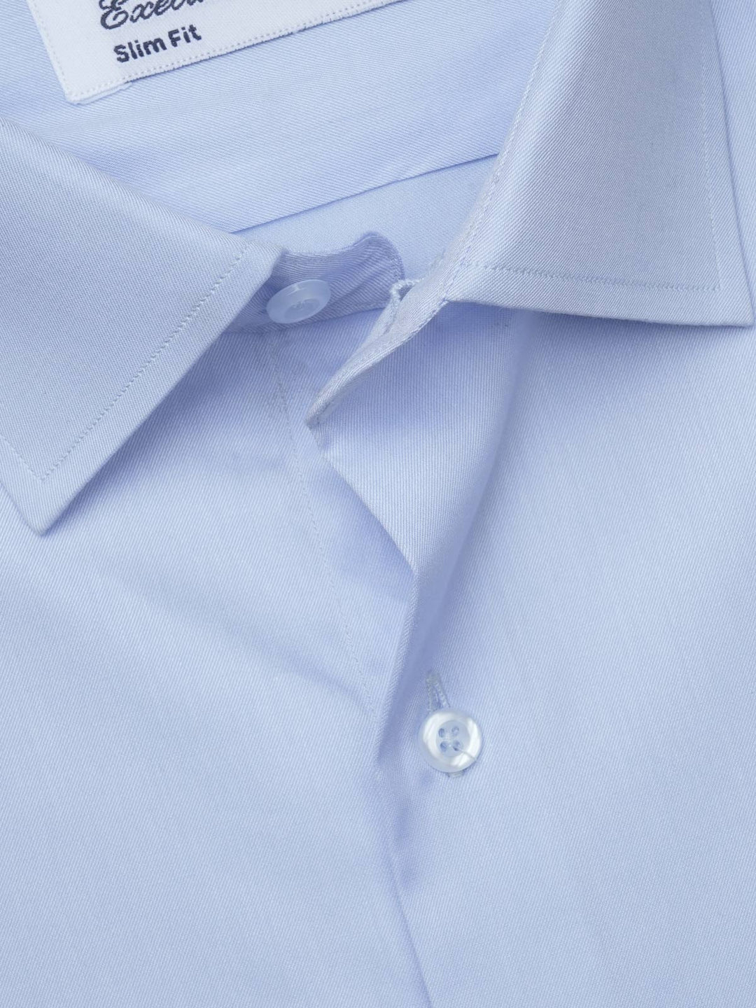 Light Blue Self, Executive Series, French Collar Men’s Formal Shirt (FS-905)