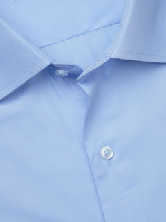 Light Blue Self, Executive Series, French Collar Men’s Formal Shirt (FS-906)