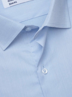 Light Blue Self, Executive Series, French Collar Men’s Formal Shirt (FS-908)