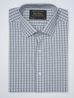 Multi Color Self Checkered, Elite Edition, French Collar Men’s Formal Shirt (FS-931)