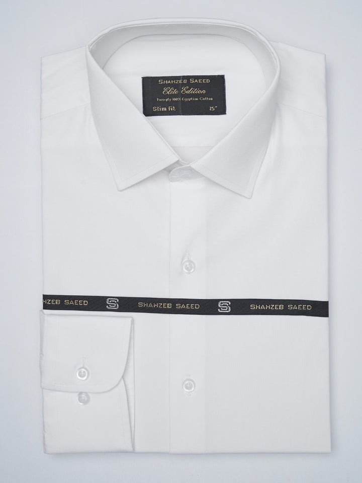 White Plain, Elite Edition, French Collar Men’s Formal Shirt (FS-934)