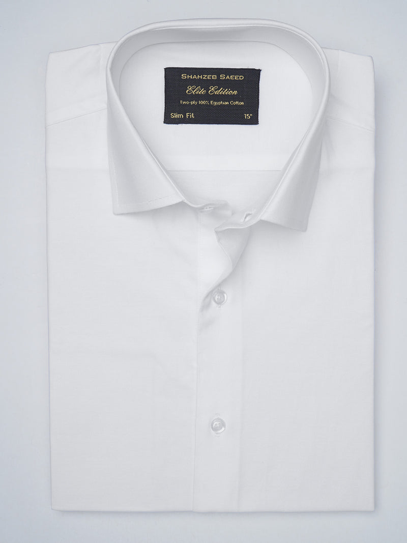 White Plain, Elite Edition, French Collar Men’s Formal Shirt (FS-935)