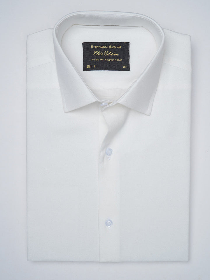 White Plain, Elite Edition, French Collar Men’s Formal Shirt (FS-937)