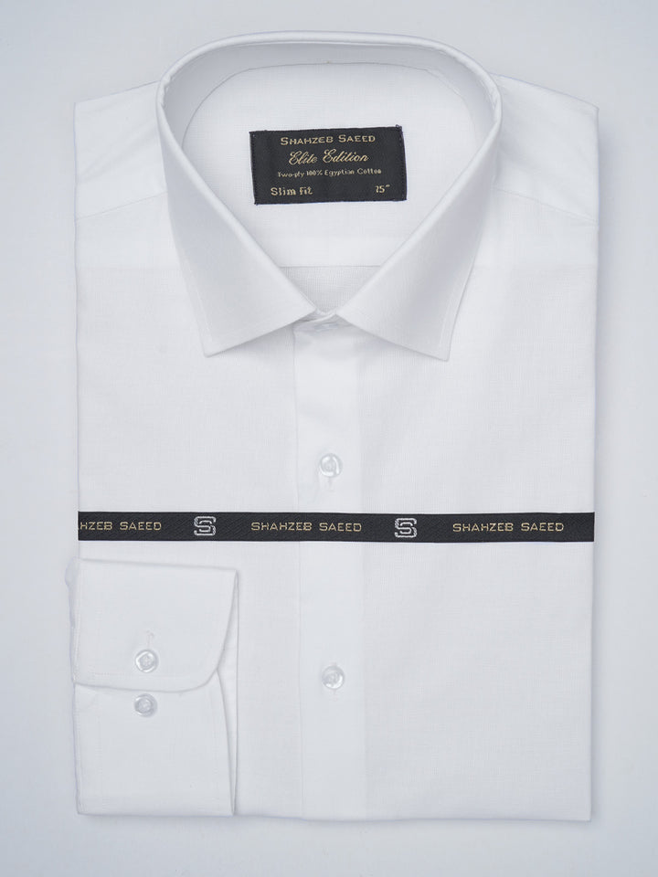 White Plain, Elite Edition, French Collar Men’s Formal Shirt (FS-943)