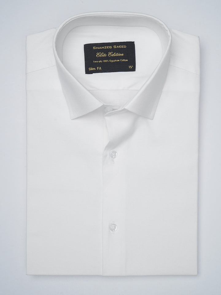 White Plain, Elite Edition, French Collar Men’s Formal Shirt (FS-946)