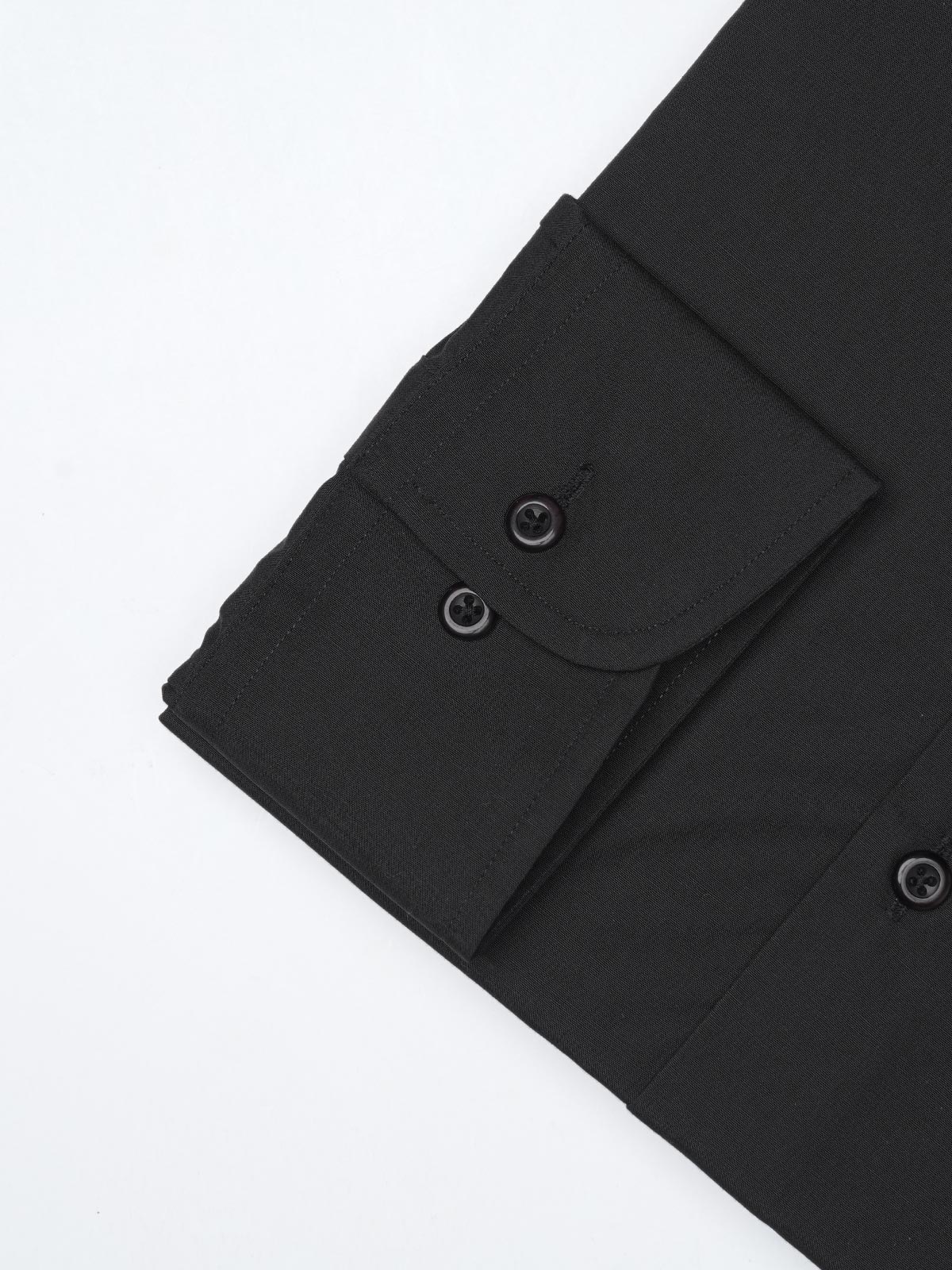 Black Plain, Elite Edition, French Collar Men’s Formal Shirt (FS-949)