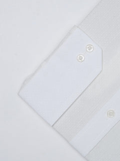 White Self, Elite Edition, French Collar Men’s Formal Shirt (FS-990)