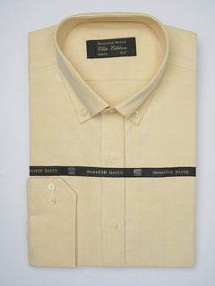 Fawn Plain, Elite Edition, Button Down Men’s Formal Shirt (FS-993)