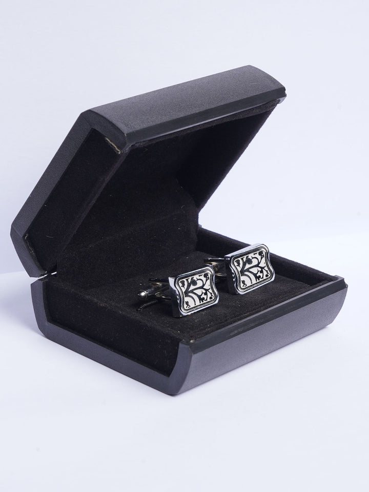 Fancy Silver Cufflink (CUFFLINK-482)