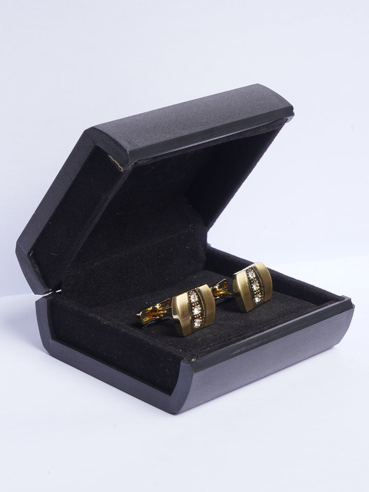 Golden Stone Cufflink (CUFFLINK-502)