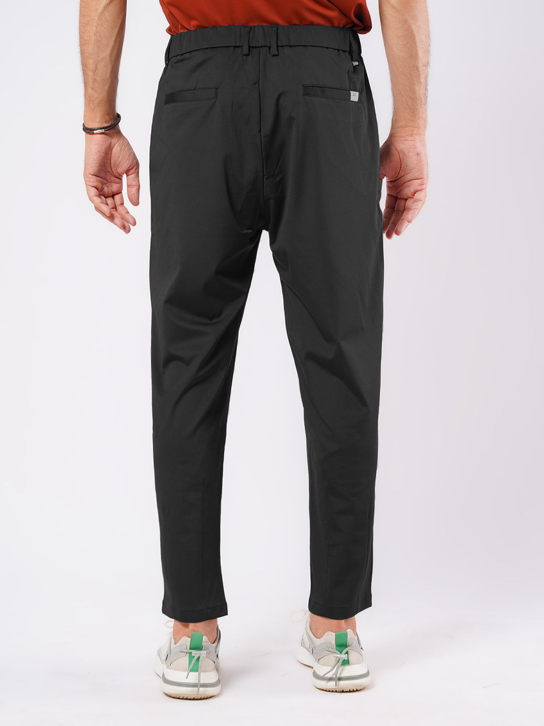 Black Relaxed-fit Korean Pant (LT-31)