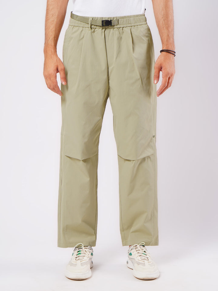 Light Khaki Relaxed-fit Korean Cargo Pant (LT-36)