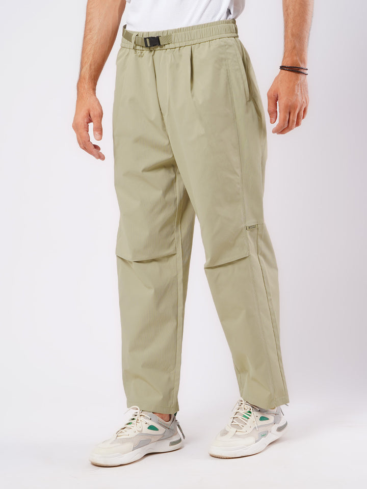 Light Khaki Relaxed-fit Korean Cargo Pant (LT-36)