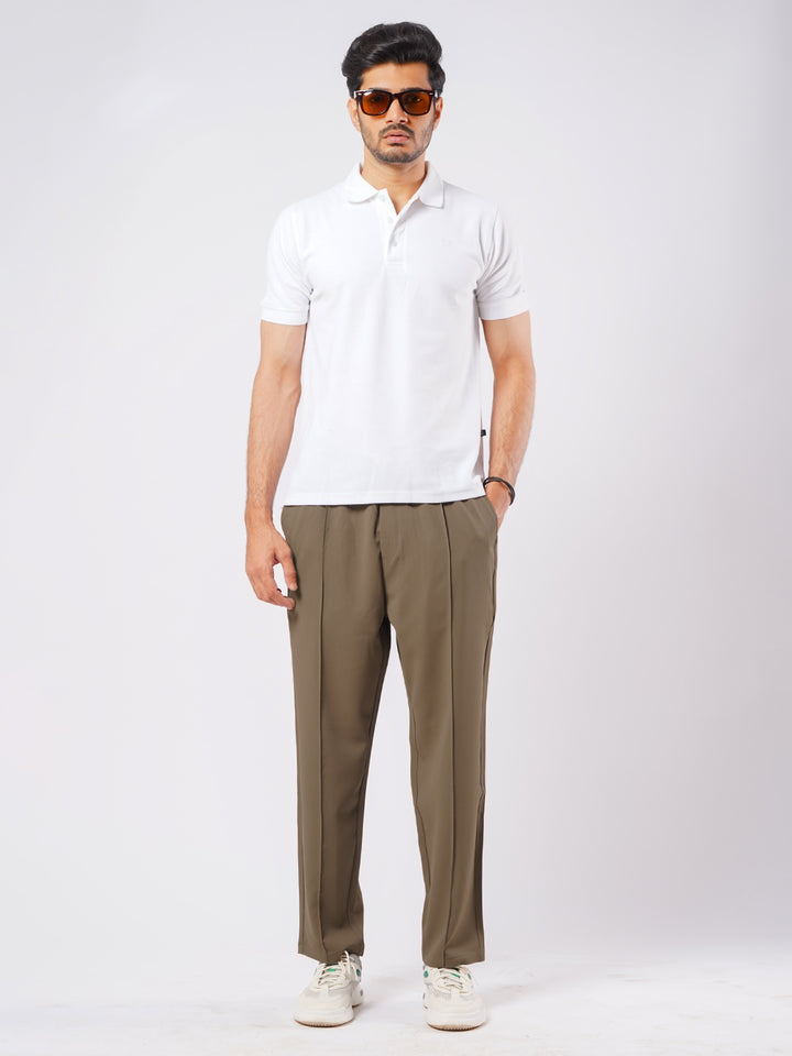 Brown Relaxed-fit Korean Pant (LT-37)