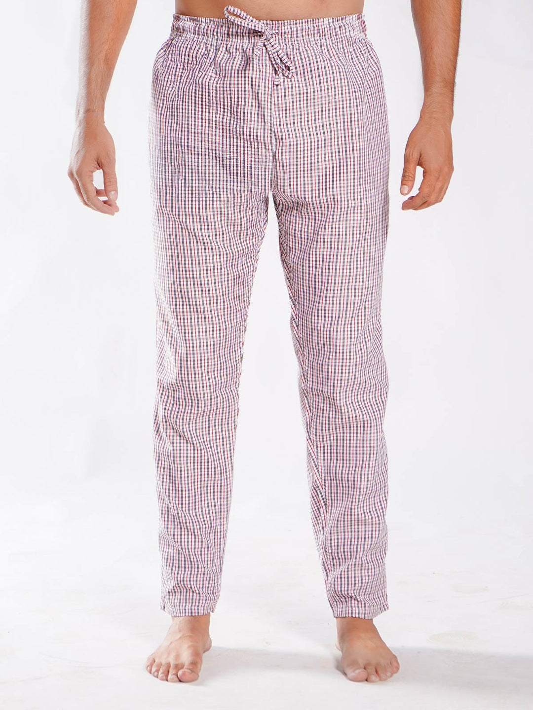 Black & Red Checkered Men's Lower Trouser (LT-40)