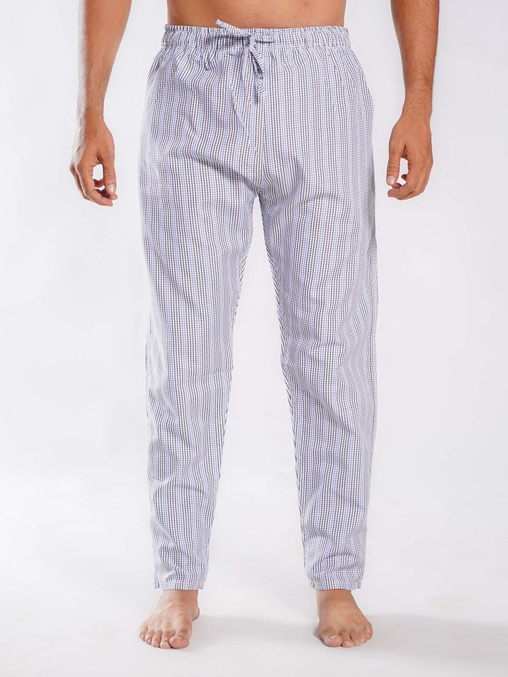 Black & Blue Checkered Men's Lower Trouser (LT-41)