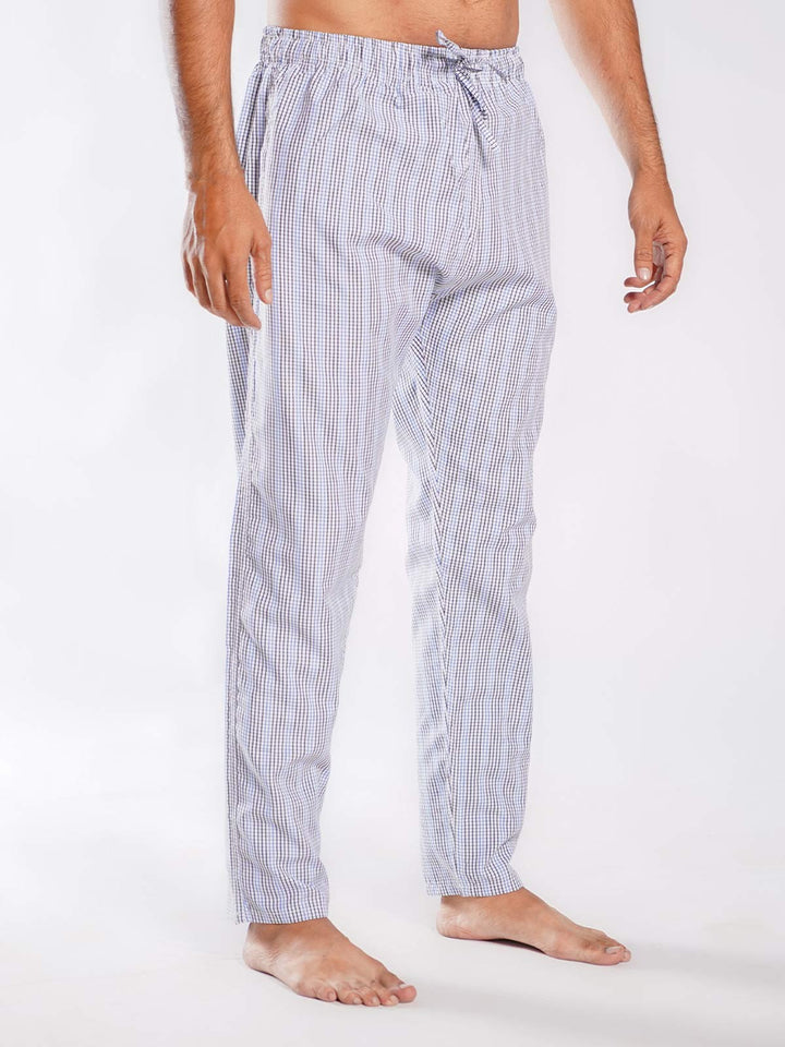 Black & Blue Checkered Men's Lower Trouser (LT-41)