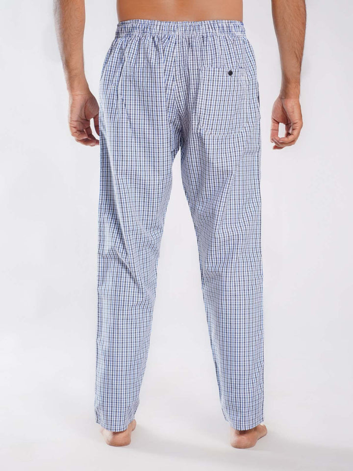 Black & Blue Checkered Men's Lower Trouser (LT-43)