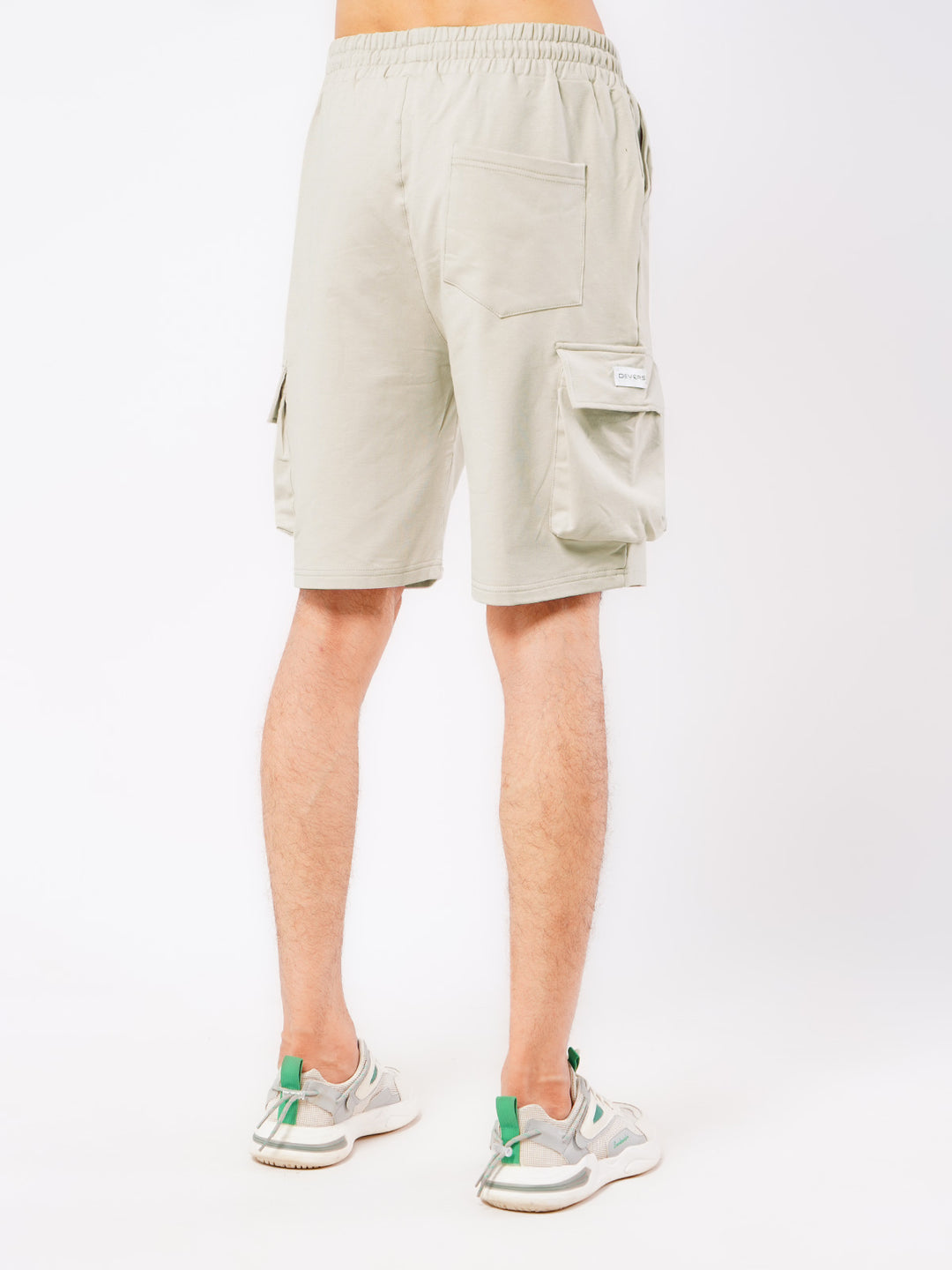 Beige Summer Mens's Relaxed Fit Co-ord Set (MCSW-02)