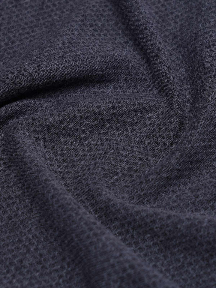 Charcoal Textured Popcorn Polo T-Shirt (POLO-1179)