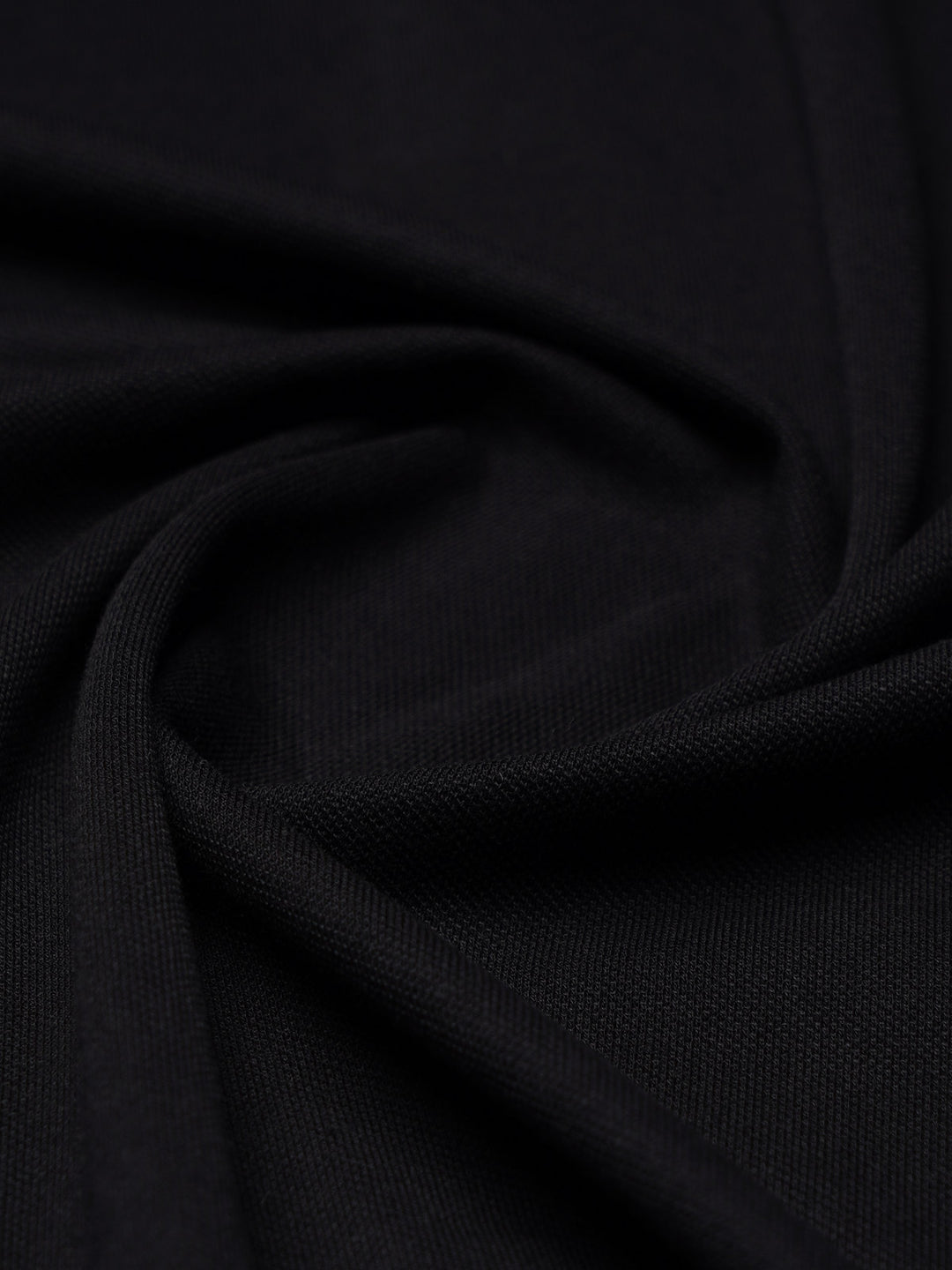 Black Half Sleeves Designer Polo T-Shirt (POLO-1198)