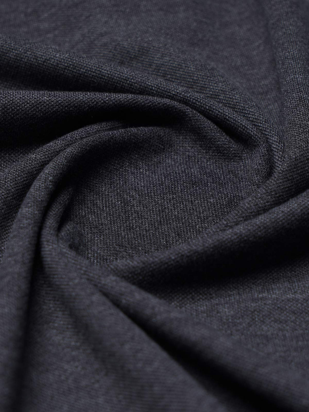 Charcoal Half Sleeves Designer Polo T-Shirt (POLO-1200)