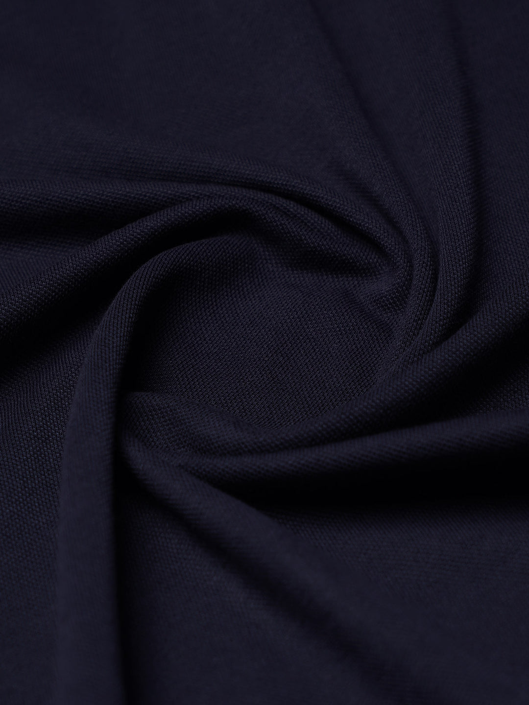 Navy Blue Half Sleeves Designer Polo T-Shirt (POLO-1201)