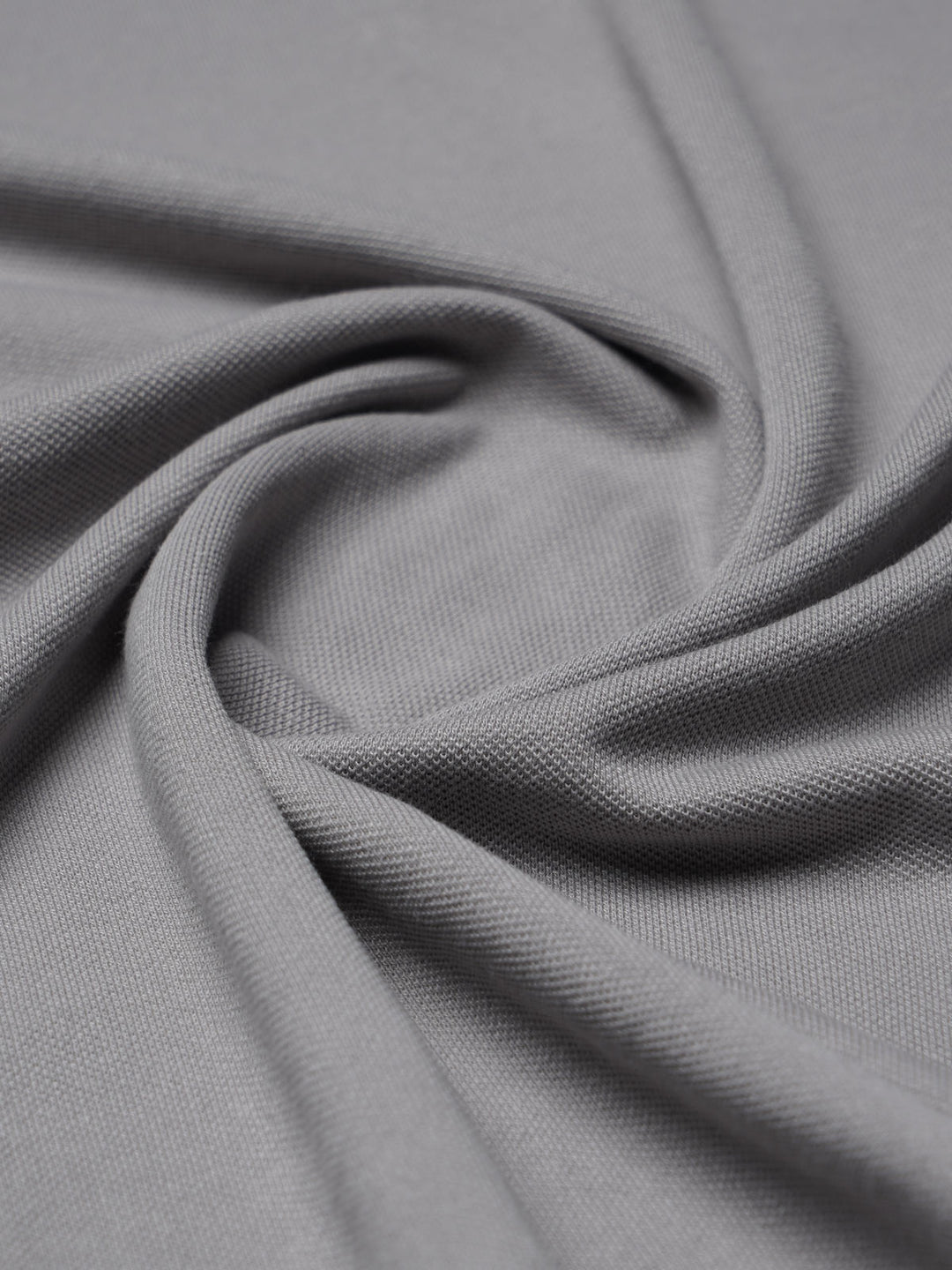 Grey Half Sleeves Designer Polo T-Shirt (POLO-1202)