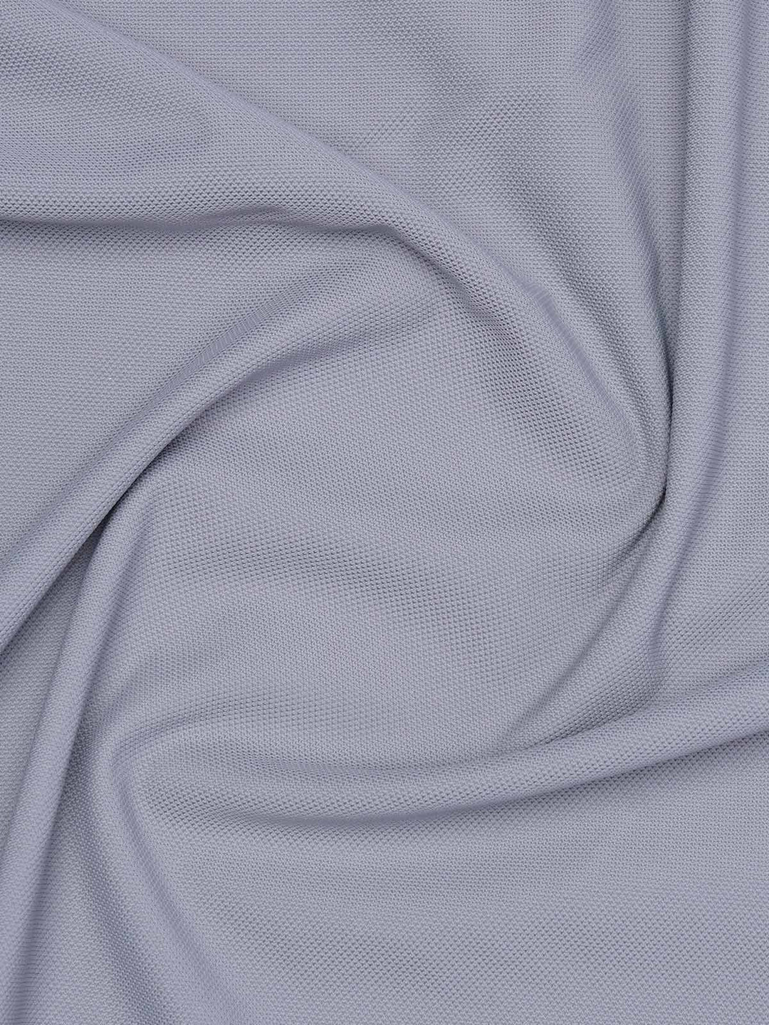 Light Grey Nylon Spandex Polo (POLO-1205)