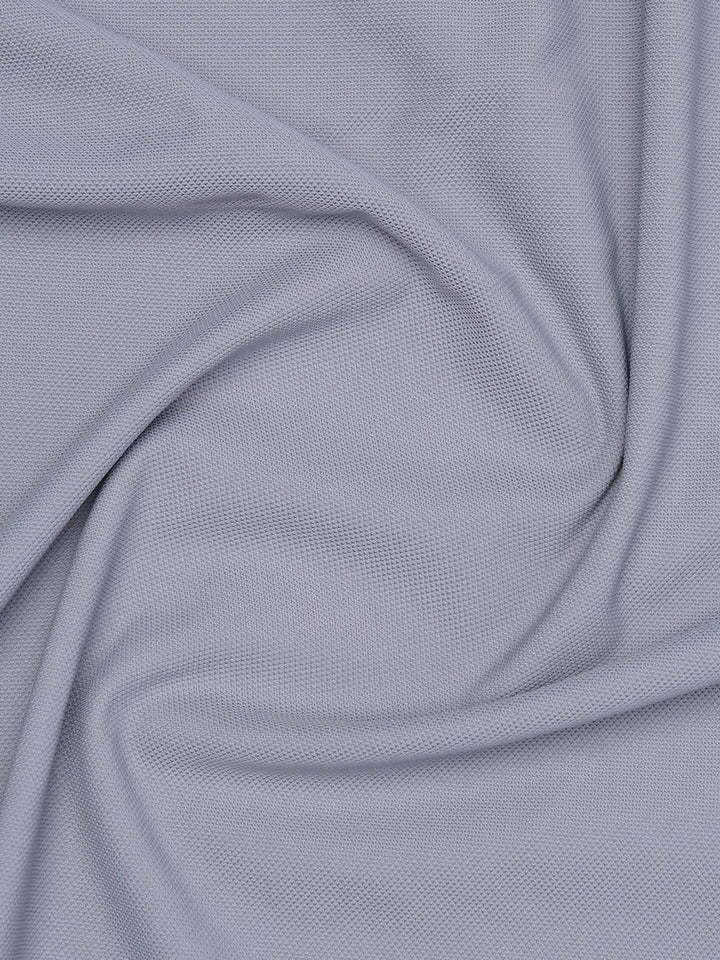 Light Grey Nylon Spandex Polo (POLO-1205)