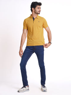 Mango Half Sleeves Designer Polo T-Shirt (POLO-618)