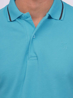 Capri Classic Half Sleeves Cotton Polo T-Shirt (POLO-649)