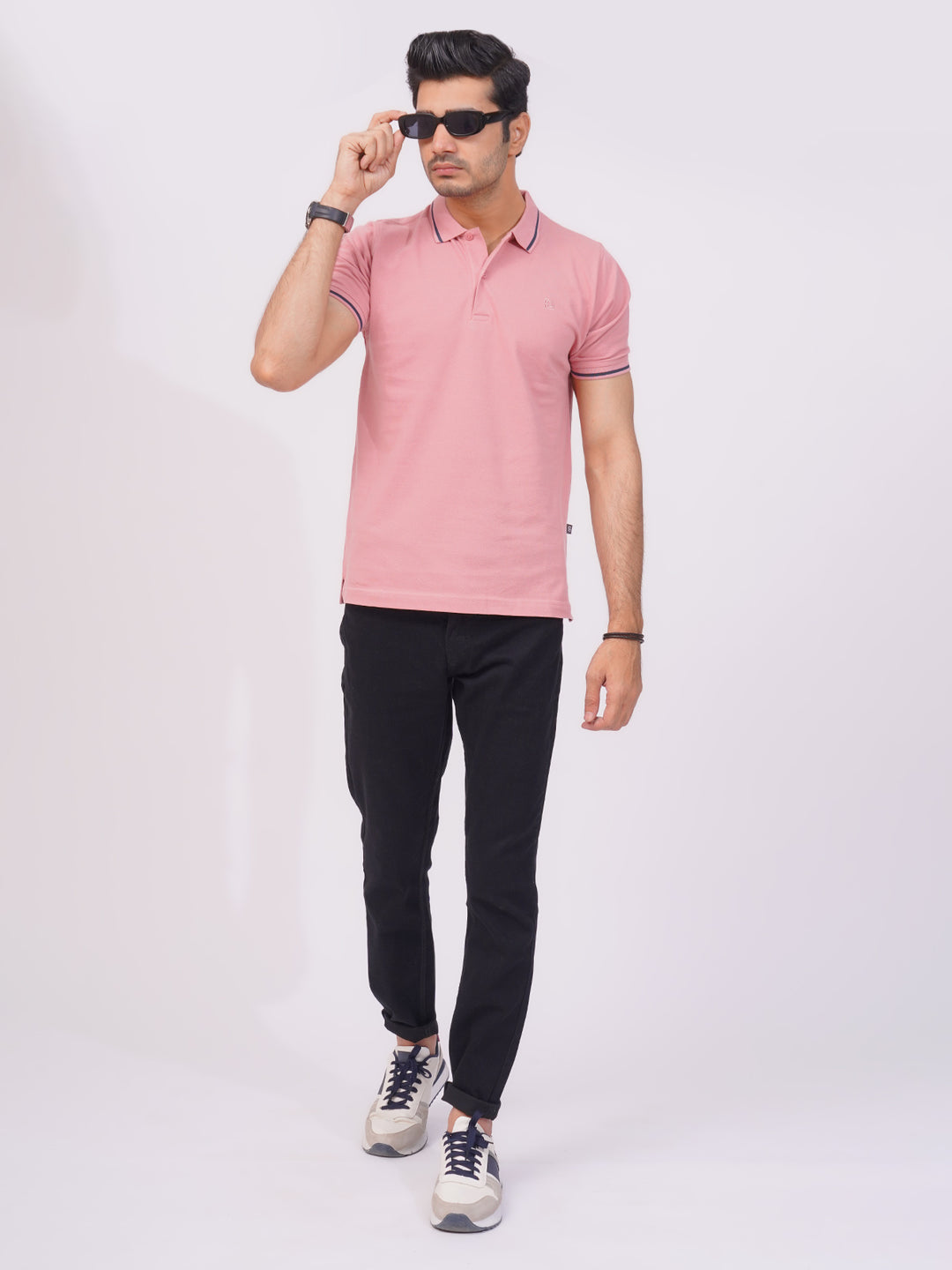 Jan Rose Classic Half Sleeves Cotton Polo T-Shirt (POLO-660)