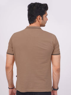 Tiger Eye Classic Half Sleeves Cotton Polo T-Shirt (POLO-662)
