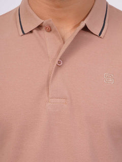 Crok Classic Half Sleeves Cotton Polo T-Shirt (POLO-663)