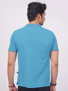 Blue Moon Classic Half Sleeves Cotton Polo T-Shirt (POLO-670)
