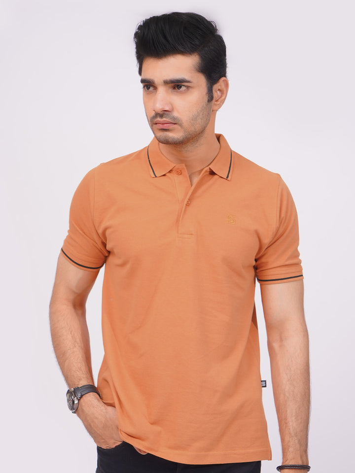 Golden Classic Half Sleeves Cotton Polo T-Shirt (POLO-673)