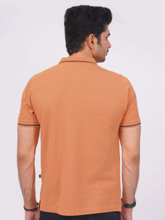 Golden Classic Half Sleeves Cotton Polo T-Shirt (POLO-673)