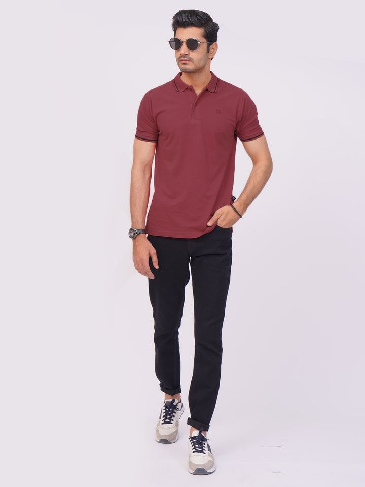 American Beauty Classic Half Sleeves Cotton Polo T-Shirt (POLO-674)