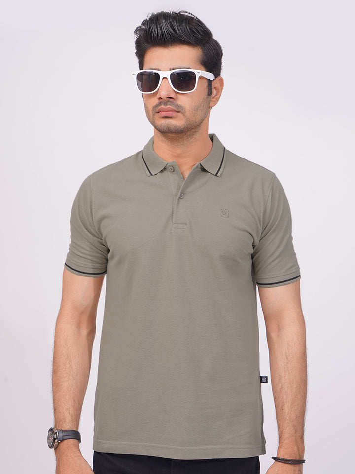 Roasted Casla Classic Half Sleeves Cotton Polo T-Shirt (POLO-676)