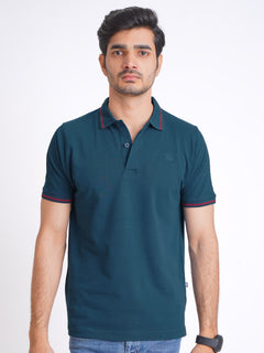 Posidon Classic Half Sleeves Cotton Polo T-Shirt (POLO-679)