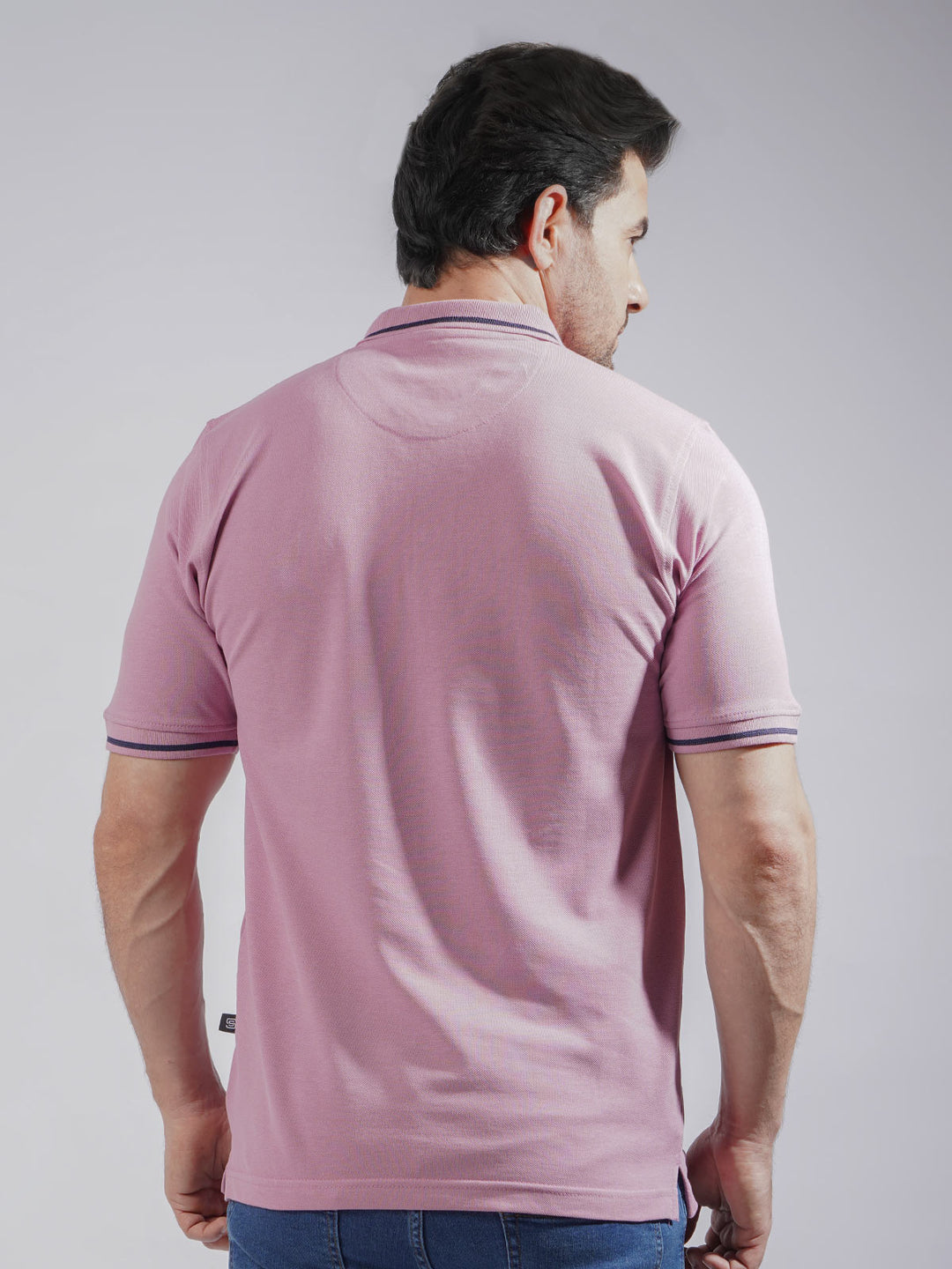 Orchid Classic Half Sleeves Cotton Polo T-Shirt (POLO-744)