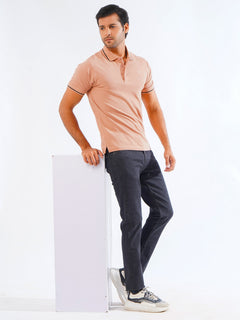 Cork Classic Half Sleeves Cotton Polo T-Shirt (POLO-822)