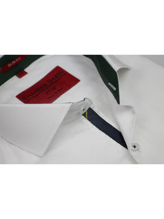 White Plain, French Collar, Elite Edition, Men’s Formal Shirt  (RTW-1761)